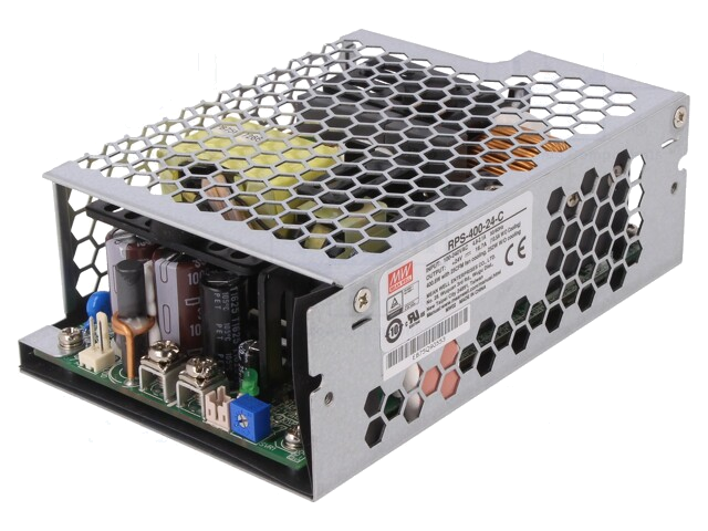 Voedingseenheid: schakelende; open; 400W; 113÷370VDC; 80÷264VAC Voedingseenheid: schakelende; open; 400W; 113÷370VDC; 80÷264VAC